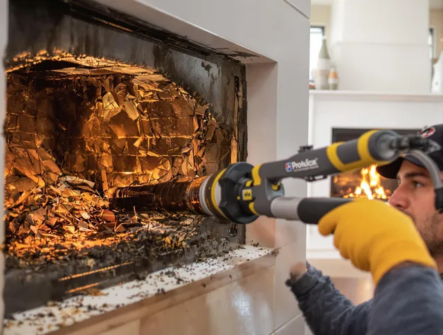 Professional chimney cleaning by Oxford Chimney Sweep in Oxford, CT