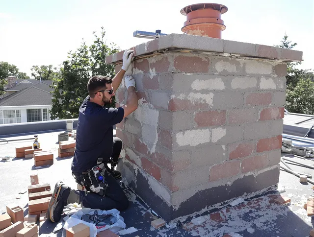 Advanced chimney repair process by Oxford Chimney Sweep in Oxford, CT